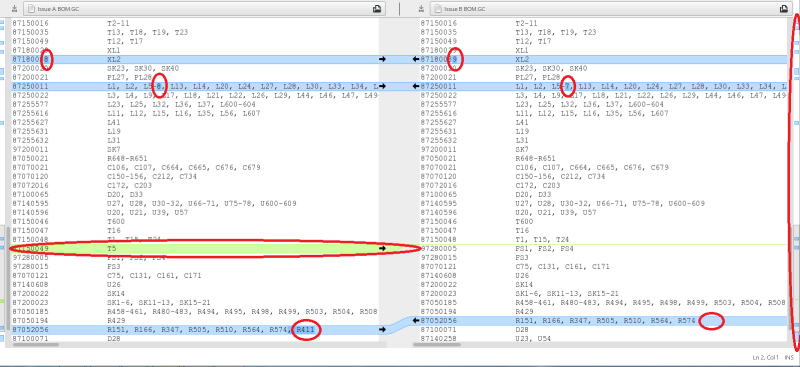 在發(fā)布程序集時(shí)，是否有快速比較物料清單BOM表以找出差異的方法？ 在發(fā)布程序集時(shí)，是否有快速比較物料清單BOM表以找出差異的方法？ 